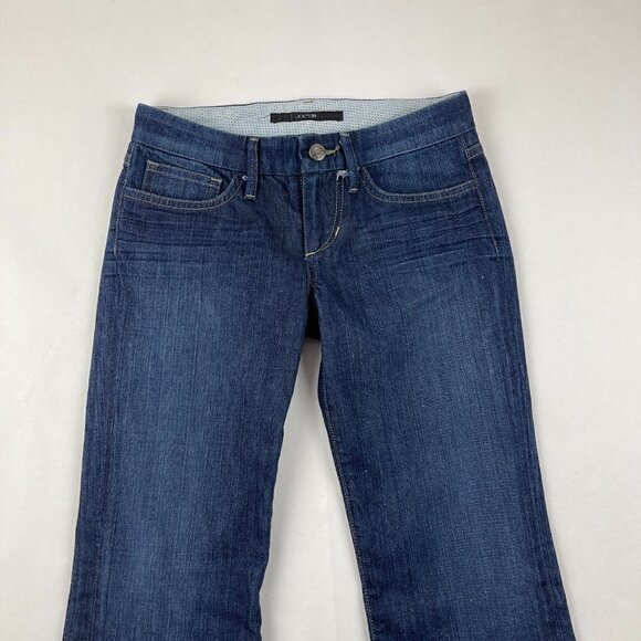 Joes Jeans Womens Blue Denim Dark Wash Pockets Wide Leg - Picture 4 of 12